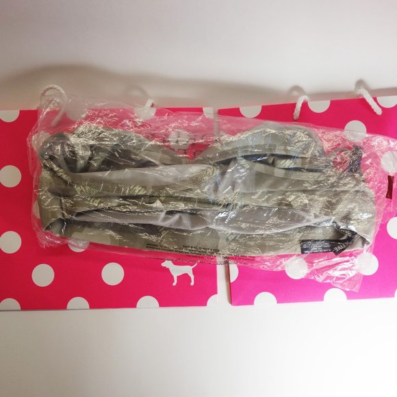 VS PINK Ultimate Lightly Lined Sports Bra Camo XL - Picture 8 of 9